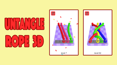 Разплитане на въже 3D